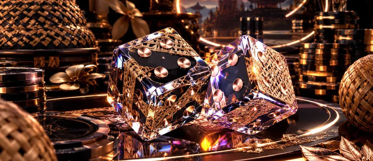 Ilustrasi dlt_hero_casino dice and golden casino — panduan Slot Dana 5000 Deltabet88